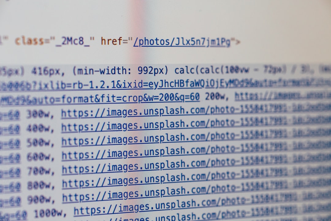 a close up of a computer screen with text