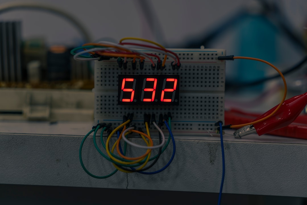 Digital display shows the number 532